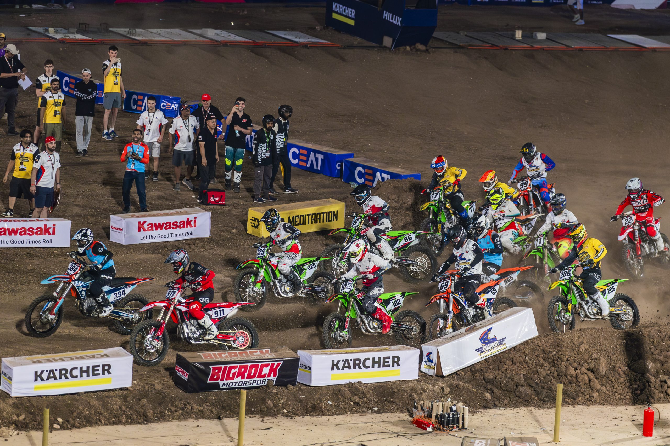 Indian Supercross Racing league 